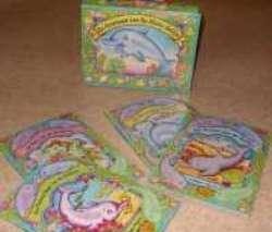 Set van 4 kartonboekjes