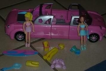 Polly Fashion : uitschuifbare auto