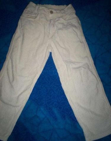 Velour pantalon merk Benetton, voor 4 jaar