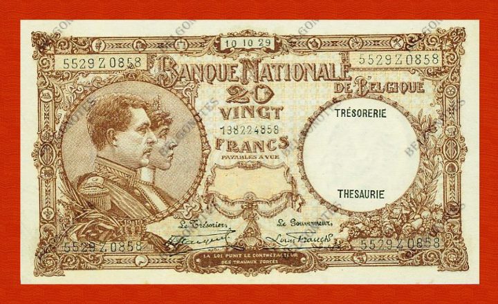 20 Francs Type '1919' **UNC**1929** Lot 1902610858