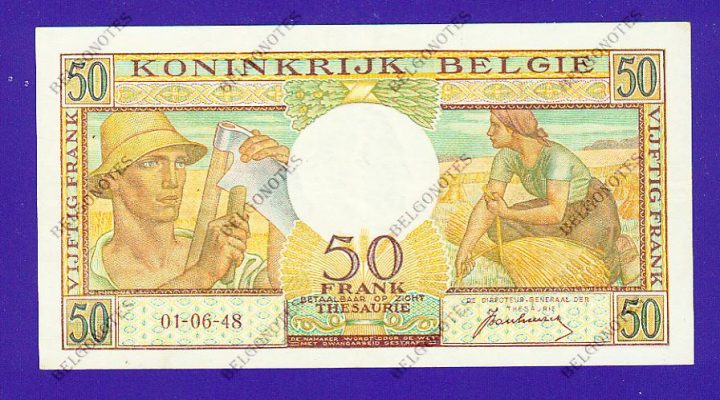 50 Francs Type Buisseret**AUNC**1948** Lot 1902612094