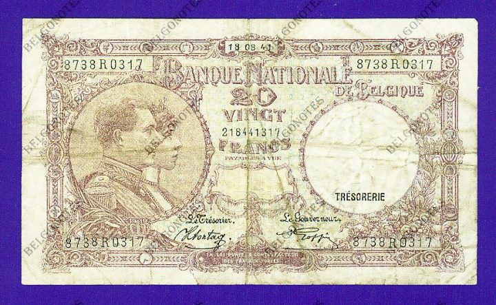 20 Francs Type '1919' *1941*Lot 1902610317