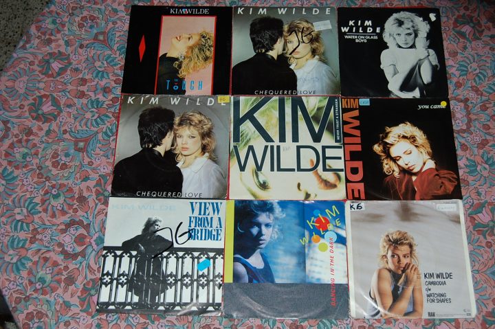 45t singels van KIM WILDE