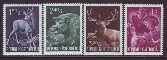 Oostenrijk postfris nrs.904/907 
