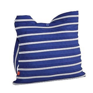 Zipit Cabana Handtas Royal Blauw + Zilver Zip