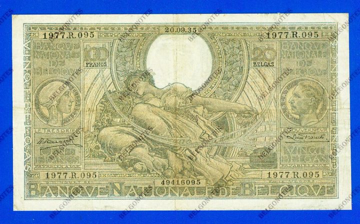 100 Francs Type Vloors 1935 * Lot 1902616095