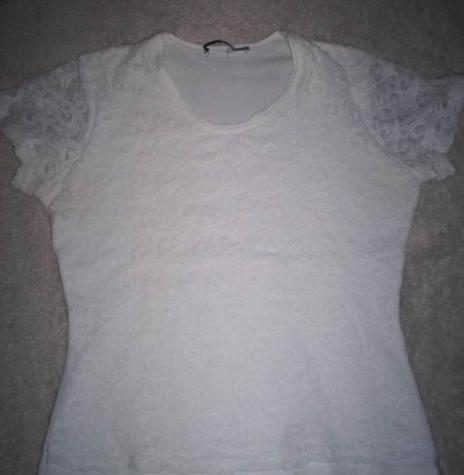Kanten t-shirt voor 10 jaar