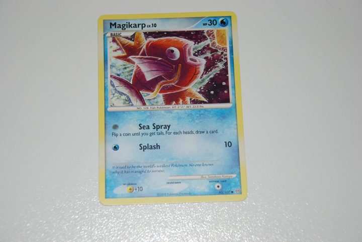 pokemon kaart magikarp lv 10 