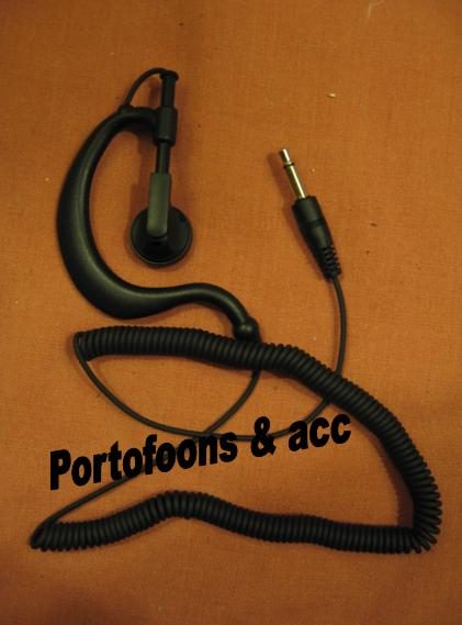 Oortje voor Motorola luidspreker microfoon PMR446 MP3 