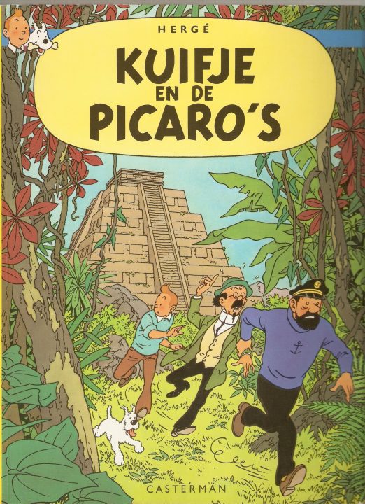 Kuifje en de Picaro's 1ste druk 1976 SC