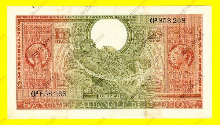 100 Francs Type Londen*01-02-1943*Lot 1902618268