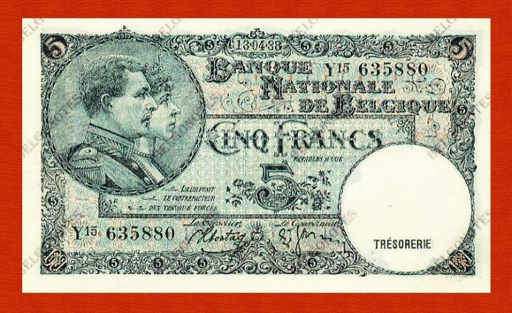 5 Francs Type '1919' **UNC**1938** Lot 1902615880