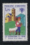 Frans Andorra nrs: 279 postfris