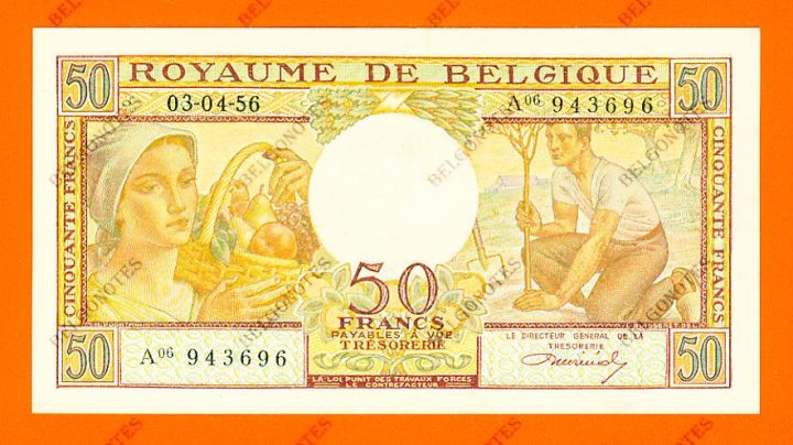 50 Francs Type Buisseret 03-04-1956* Lot 1902613696