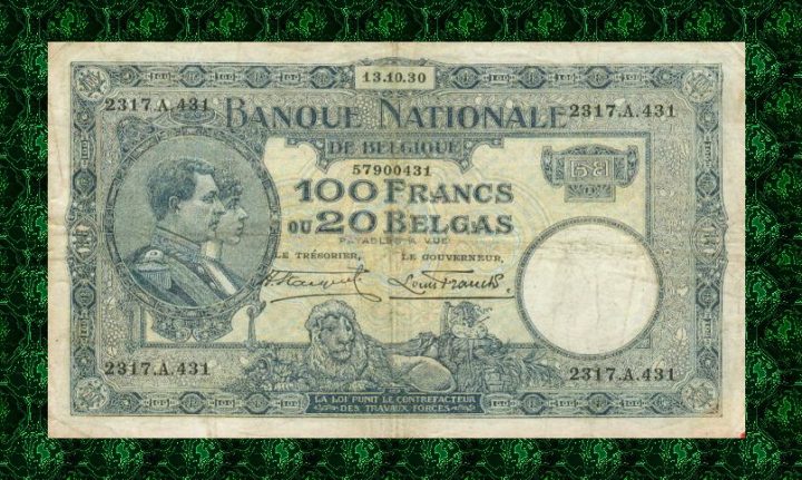 100 Francs Type Nat. reeks 1930*Lot 1902610431