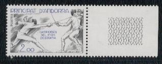 Frans Andorra nrs: 296 postfris