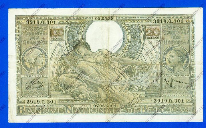 100 Francs Type Vloors 1938 * Lot 1902615301
