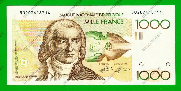 1000 Francs Type  Gretry  * Lot 1902618714