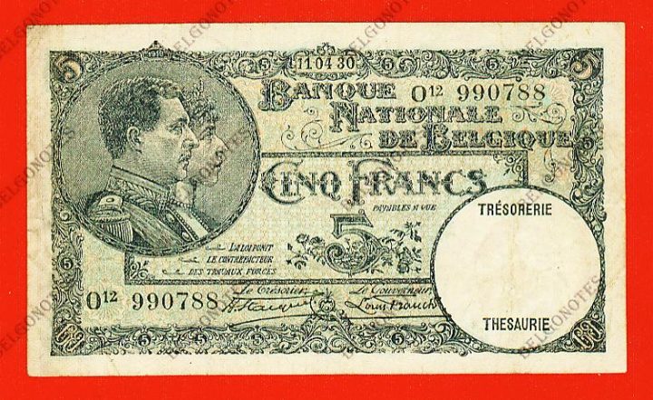5 Francs Type '1919' *1930* Lot 1902610788
