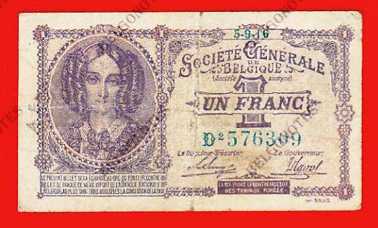 1 Franc Société Générale 1916 *Lot 1902616309
