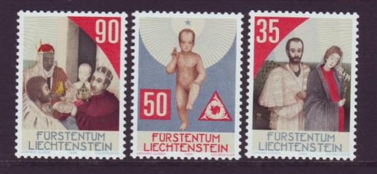 Postzegels: Liechtenstein postfris nrs. 895/97 