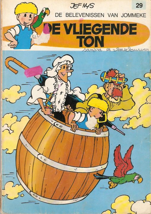 Jommeke 29 De vliegende ton 