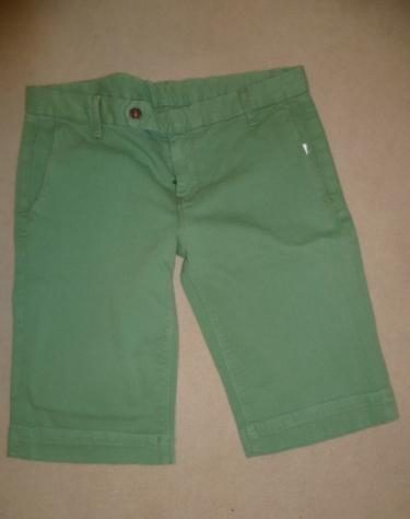 Bermuda Seven For All Mankind Groen