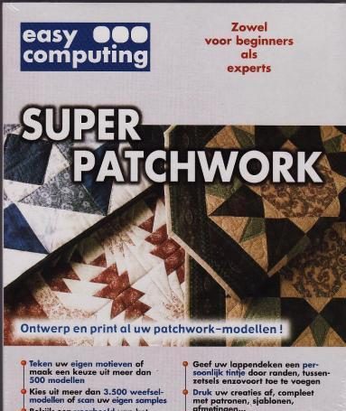 Super Patchwork Easy computing Nieuw origineel