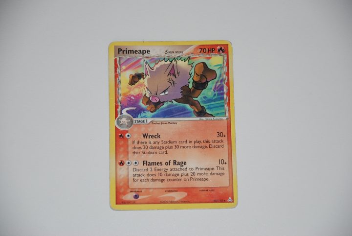 pokemon kaart primeape 