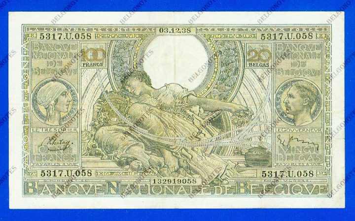 100 Francs Type Vloors 1938 * Lot 1902619058