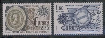 Frankrijk nrs:2207/08 postfris