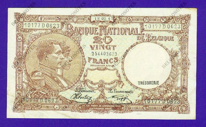 20 Francs Type '1919' *1943*Lot 1902610623