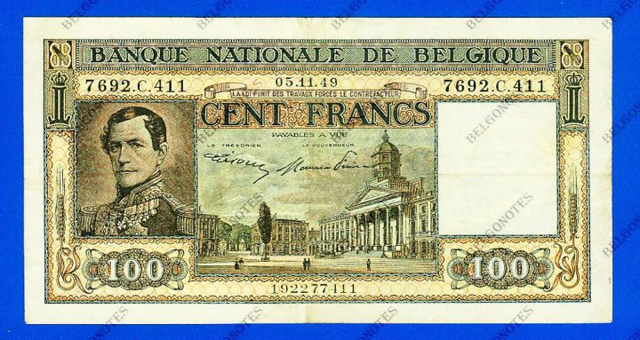 100 Francs Type Dynastie*1949*Lot 1902617411