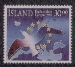 Ysland yvertnrs: 683 postfris