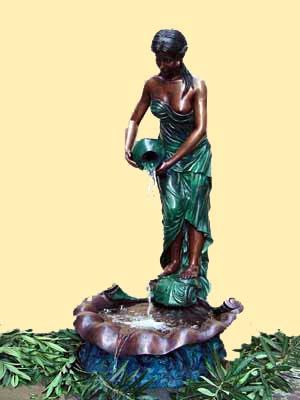 bronzen tuinbeelden