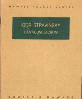 Igor Stravinsky, Canticum Sacrum