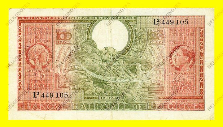 100 Francs Type Londen*01-02-1943*Lot 1902619105