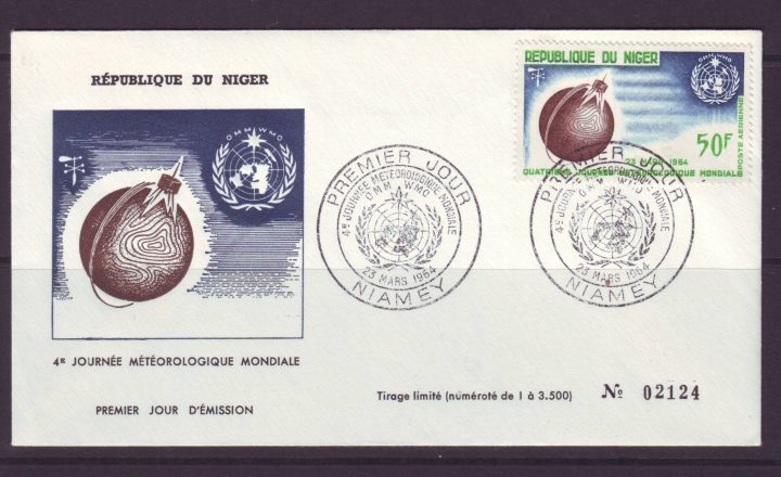 Ruimtevaart FDC4 Niger