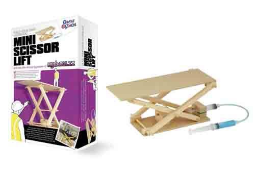 Hydraulix Schaarlift - Houten educatief speelgoed