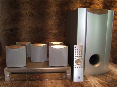 Home Cinema, JVC, 5x35Watt+110Watt DVD/FM
