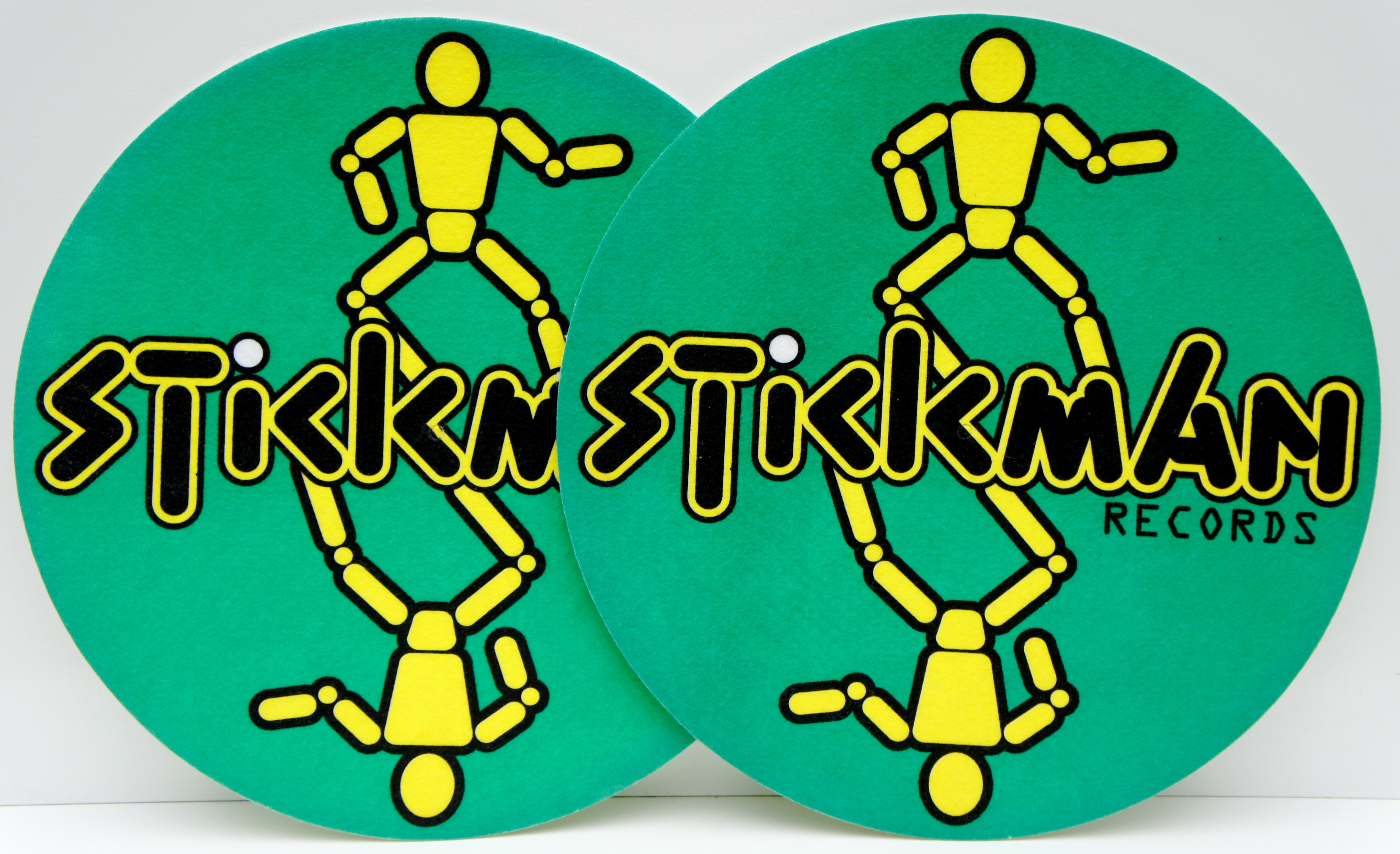 Dj Slipmats Stickman Records (Nieuw uit oude stock) 