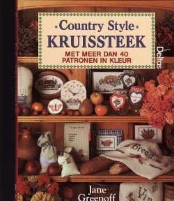 Country style, kruissteek, Jane Greenoff