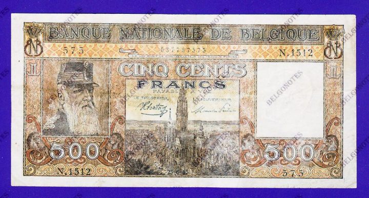 500 Francs Type Dynastie 1945 * Lot 1902617575