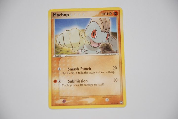Pokemon kaart Machop 