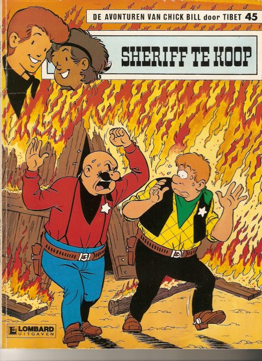 Chick Bill - Sheriff te koop