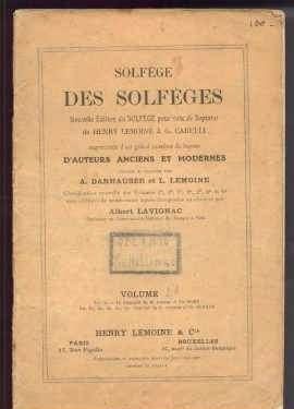Des solfèges,
