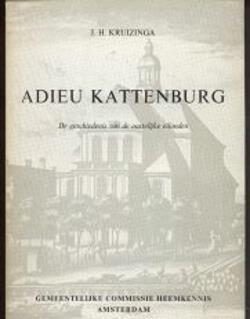 Adieu Kattenburg, J.H.Kruizinga