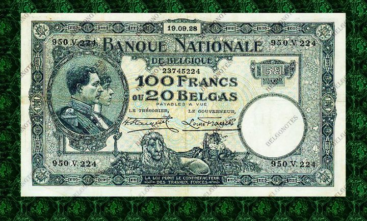100 Francs Type Nat. reeks 1928*Lot 1902615224