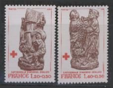 Frankrijk nrs:2116/17 postfris