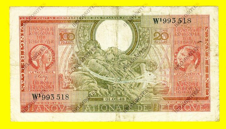 100 Francs Type Londen*01-02-1943*Lot 1902613518